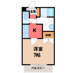 コーポホリワの物件間取画像